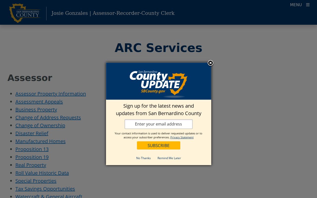 Ontario residents directory county property and records services