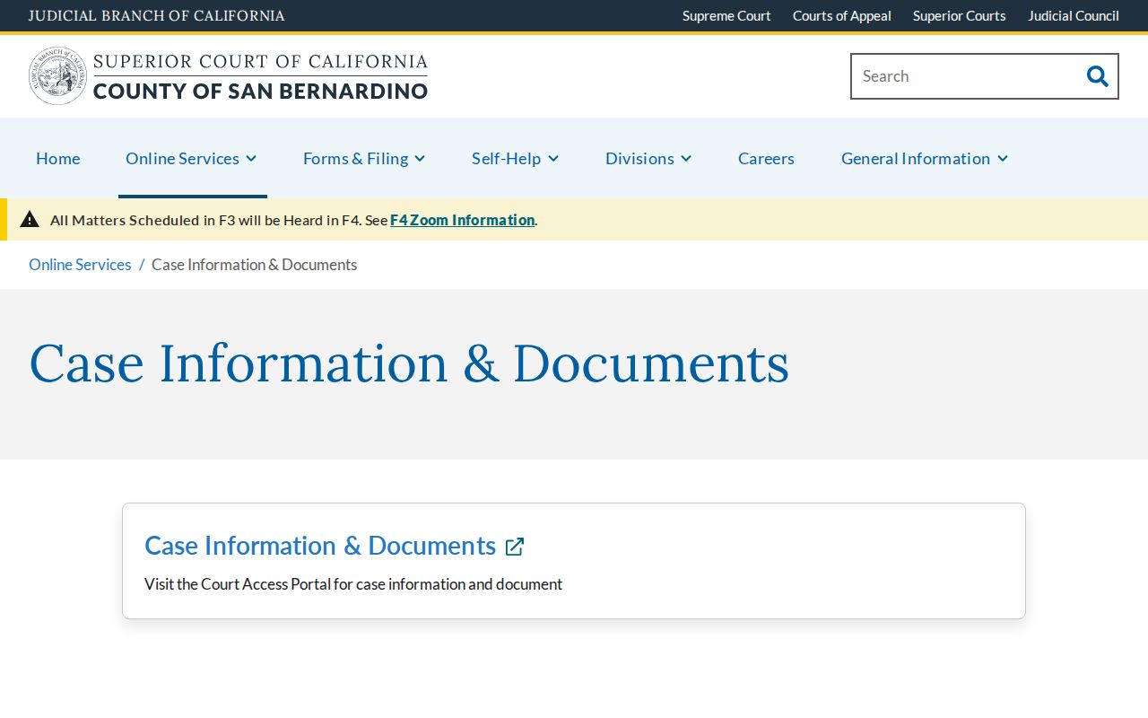 Ontario residents directory San Bernardino County court records