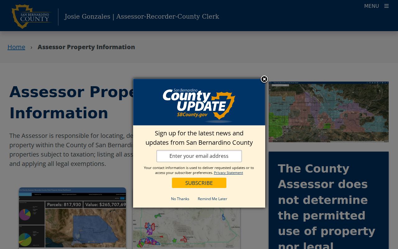 Ontario street directory county property search by address
